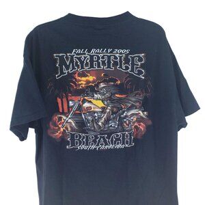 Myrtle Beach Bike Rally Tshirt Unisex Size XL